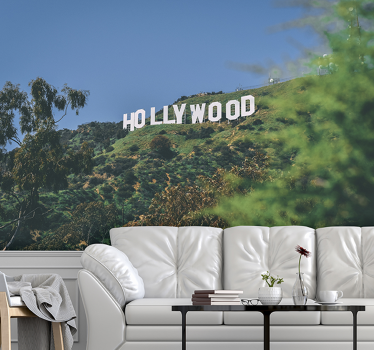 Hollywood jel freskó háttérkép - TenStickers