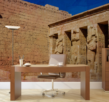 Karnak templom 3d falfestmény - TenStickers