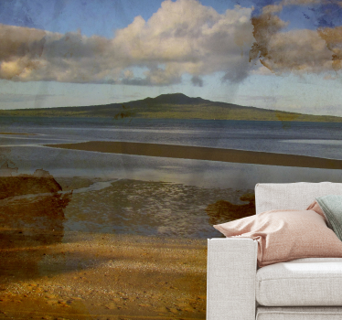 Rangitoto - új-zélandi falfestmény - TenStickers
