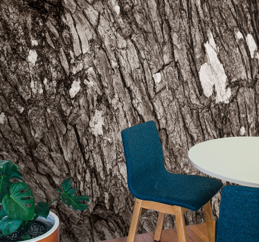 Texturált fa 3d hatású falfestmény 3d freskó háttérkép - TenStickers