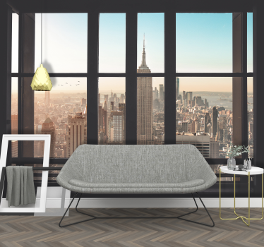 Városi panoráma New york falfestmények - TenStickers