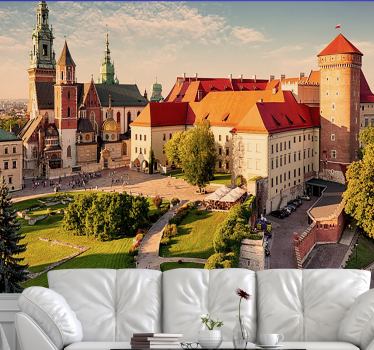 Wawel krakkói falfestményként - TenStickers