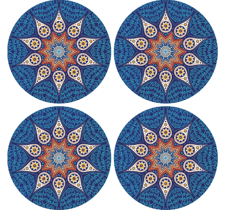 Mandala mozaik eredeti alátét - TenStickers