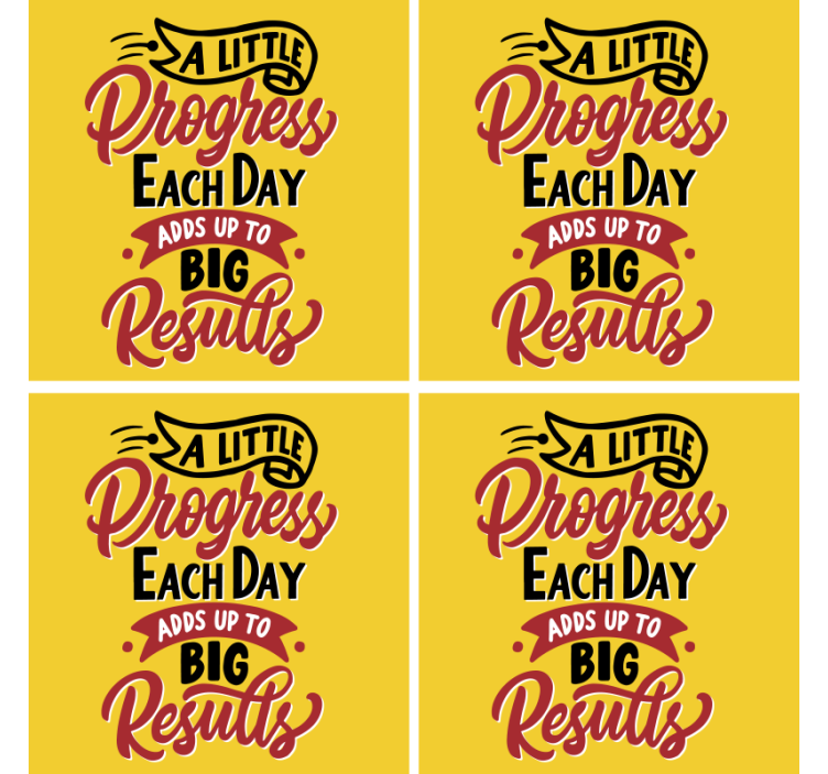 Motivációs idézet szöveg alátétek - TenStickers