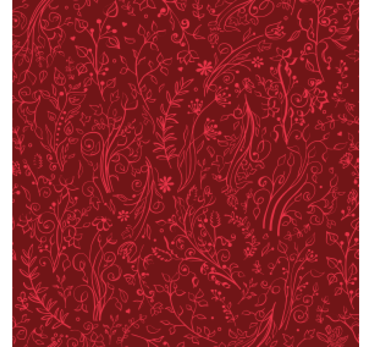 Virágmintás háttérrel poháralátétek - TenStickers