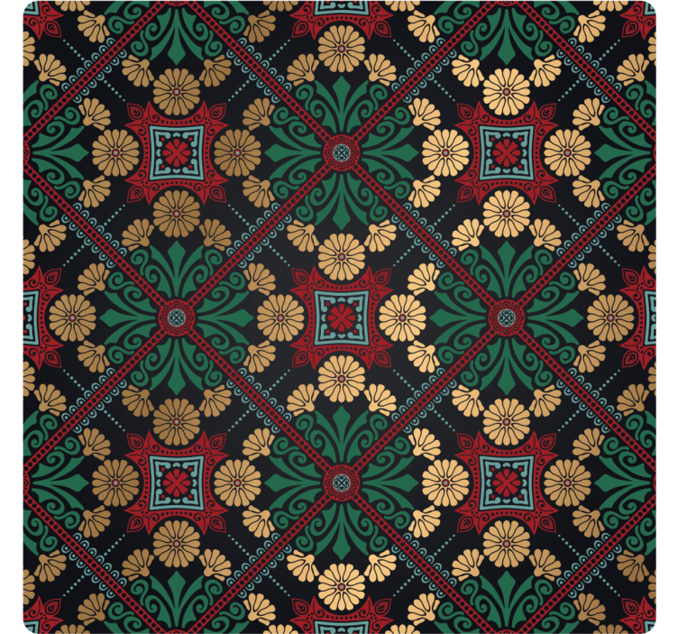 Marokkói színes cserépalátét - TenStickers