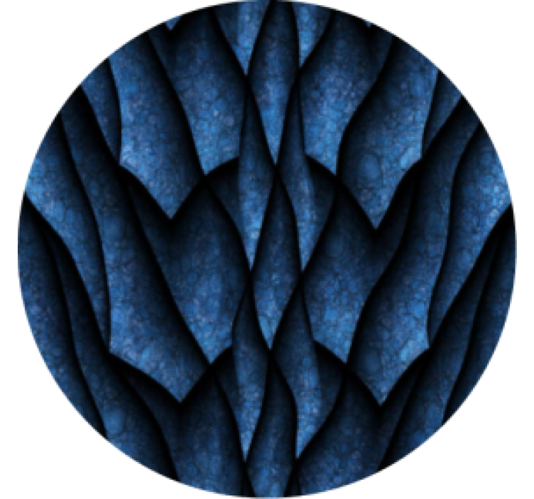 Texturált hullám mintás poháralátétek - TenStickers