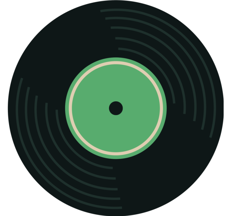 Disco szett minden szett vintage alátéthez - TenStickers