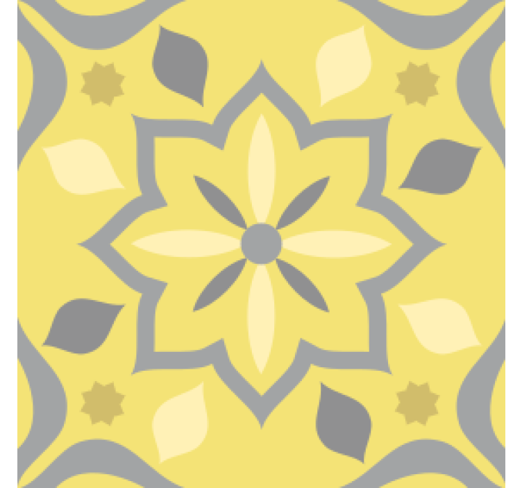 Virágmintás poháralátétek esküvő - TenStickers