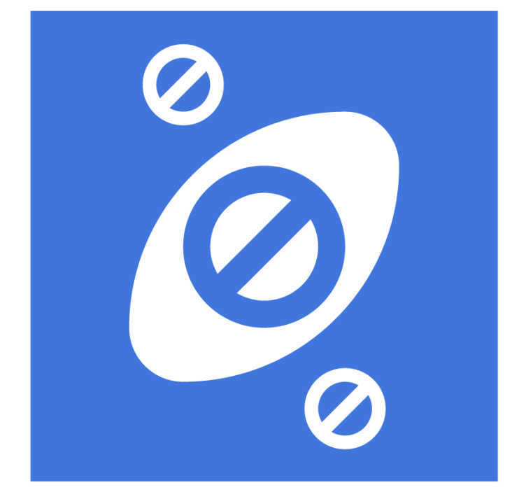 Uno kártya stop kék színű geek alátétekkel - TenStickers