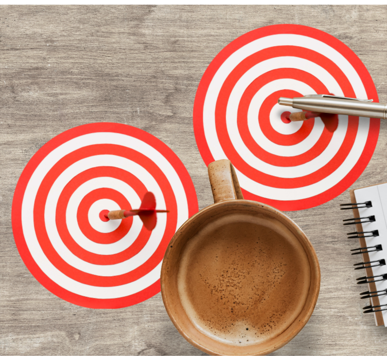 Cél fedélzet geek alátétek - TenStickers