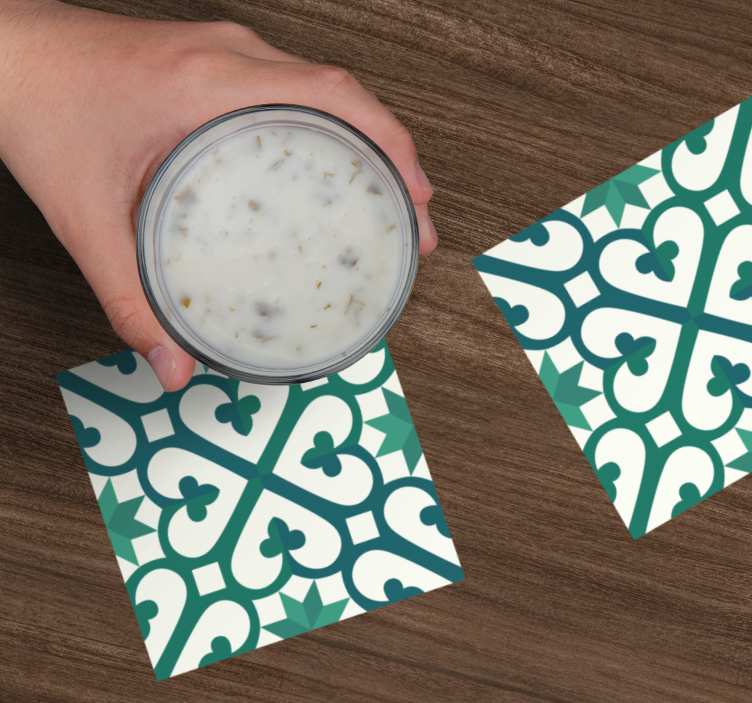 Esmeralda hangok csempe alátétek - TenStickers