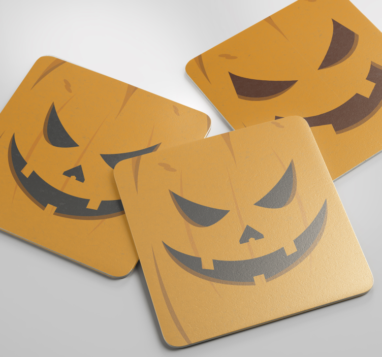 Különböző sütőtök alátétek halloween - TenStickers