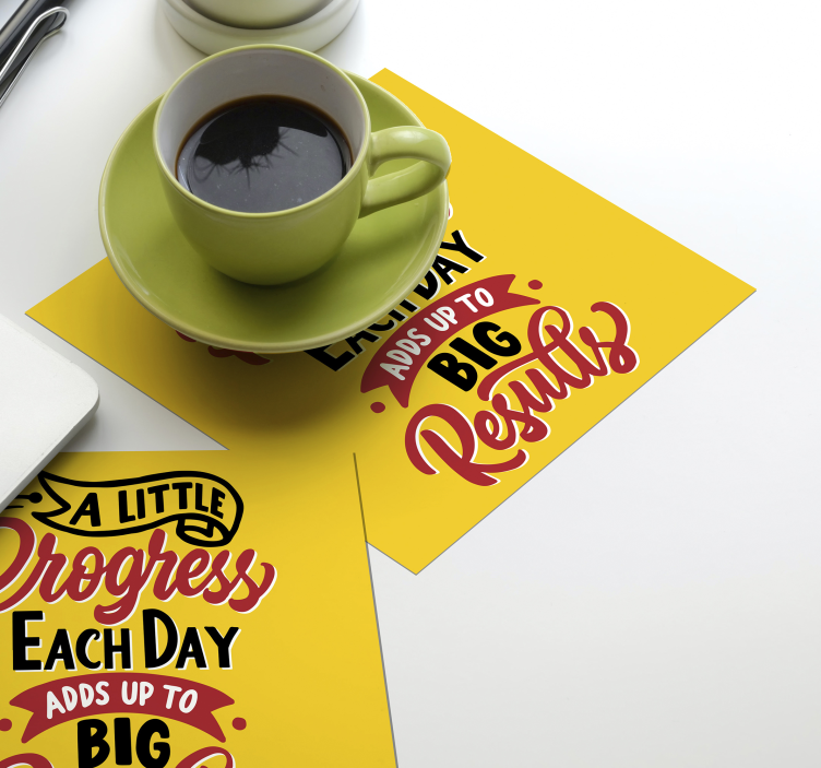 Motivációs idézet szöveg alátétek - TenStickers