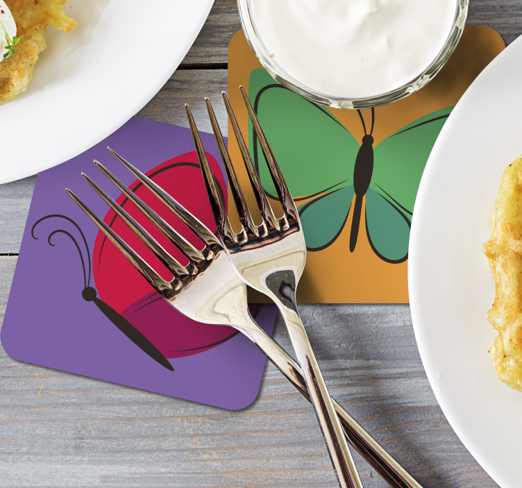 Pillangók repülnek a gyerekek pillangó alátét - TenStickers