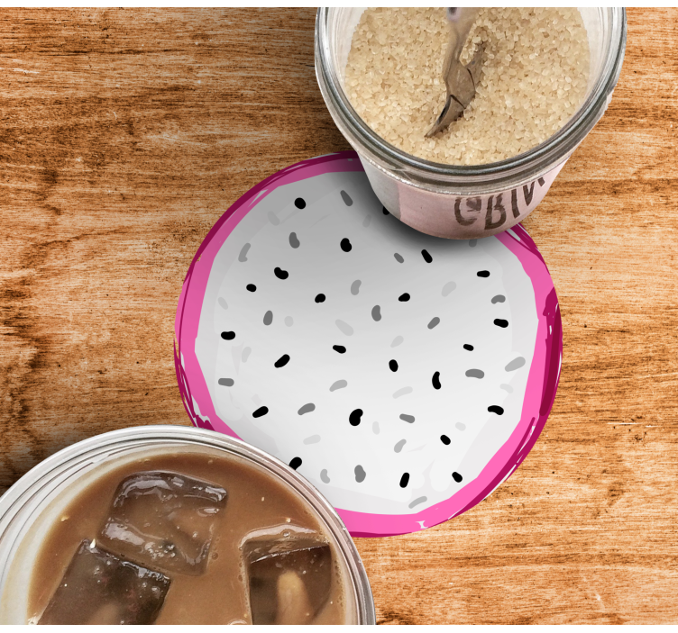 Sárkány gyümölcs geek alátétek - TenStickers