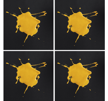 Festékhatás ital alátét - TenStickers