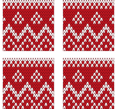 Karácsonyi tipikus minta ital alátét - TenStickers