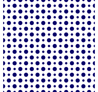 Merész pöttyös mintás poháralátétek - TenStickers