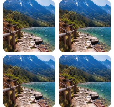 Morskie oko tó több alátét - TenStickers