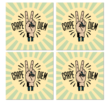Menő retro motivációs geeky alátétek - TenStickers