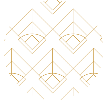 Geometriai vonalak modern ital alátét - TenStickers