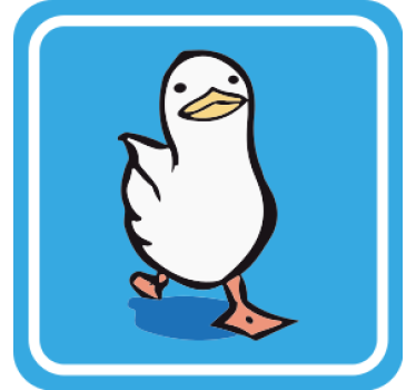 Séta rajzfilm kacsa poháralátétek szörnyszülött - TenStickers