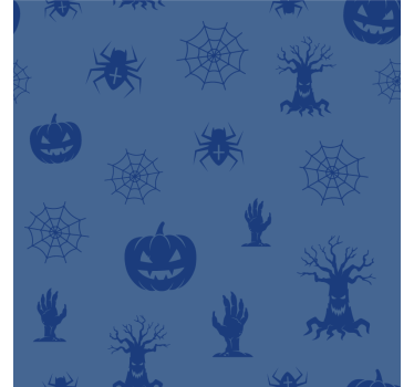 Rémisztő Árnyékok mintás poháralátétek halloween - TenStickers