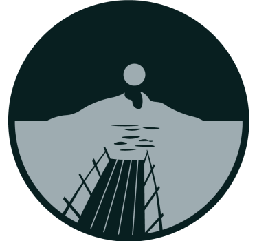 Naplemente a vízen poháralátétek sörszőnyegek - TenStickers