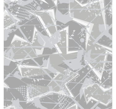 Absztrakt geometrikus motívum poháralátétek - TenStickers