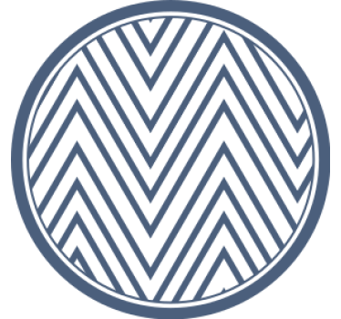 Chevron mintás poháralátétek - TenStickers