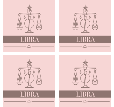 Mérleg zodiákus poháralátétek idézetek - TenStickers