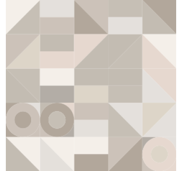 Geometrikus semleges minták poháralátétek - TenStickers