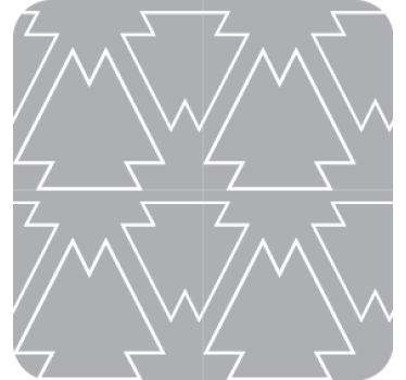 Sarkos fa motívum poháralátétek - TenStickers