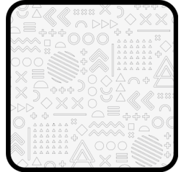 Absztrakt geometrikus minták poháralátétek - TenStickers