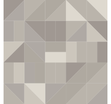 Geometrikus háromszög motívumos poháralátétek - TenStickers