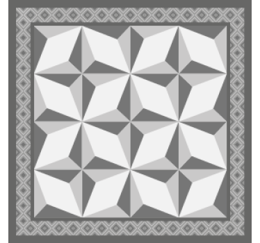 Geometrikus rétegezett mintás poháralátétek - TenStickers