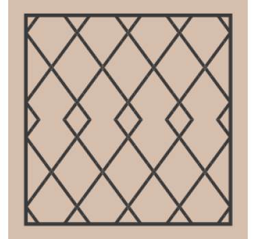 Geometrikus rétegződés poháralátétek - TenStickers