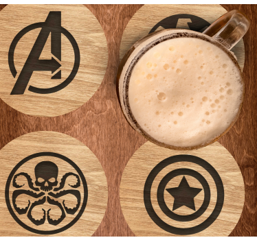Bosszúálló alátétek állított geeky alátétek - TenStickers