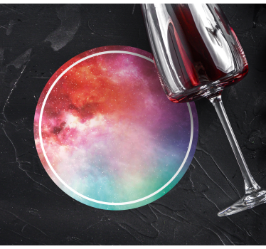 Galaxis nyomtatás modern ital alátét - TenStickers