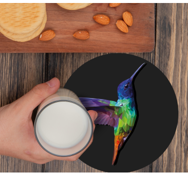 Geometriai kolibri több alátét - TenStickers