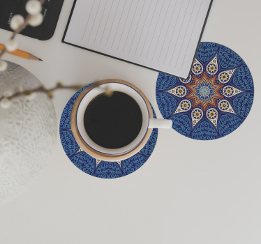 Mandala mozaik ital alátét - TenStickers