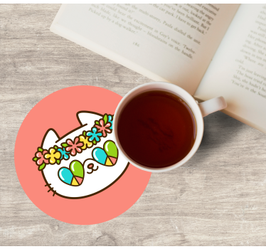 Maxwell és williams stílusú macska geeky alátétek - TenStickers