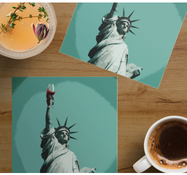 Poháralátétek szörnyszülött borászként - TenStickers