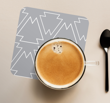 Sarkos fa motívum poháralátétek - TenStickers