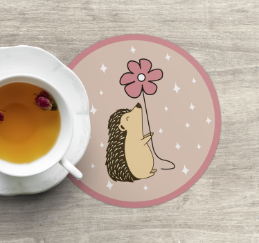 Sertés és százszorszép ital alátét - TenStickers
