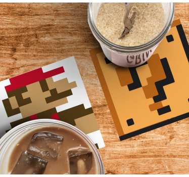Szuper mario témák geeky alátétek - TenStickers