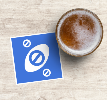 Uno kártya stop kék színű geeky alátétekkel - TenStickers