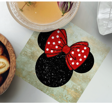 Vintage minnie egér retro alátétek - TenStickers