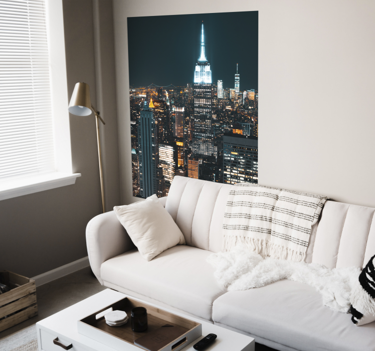 New york city éjszakai poszt - TenStickers